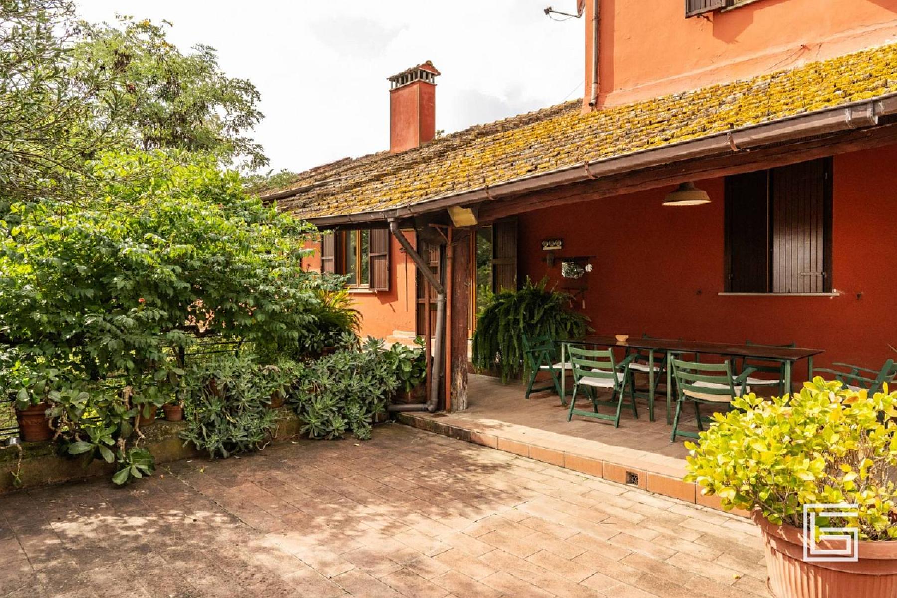 Giardino - Casale - Via Della Giustiniana, Roma 