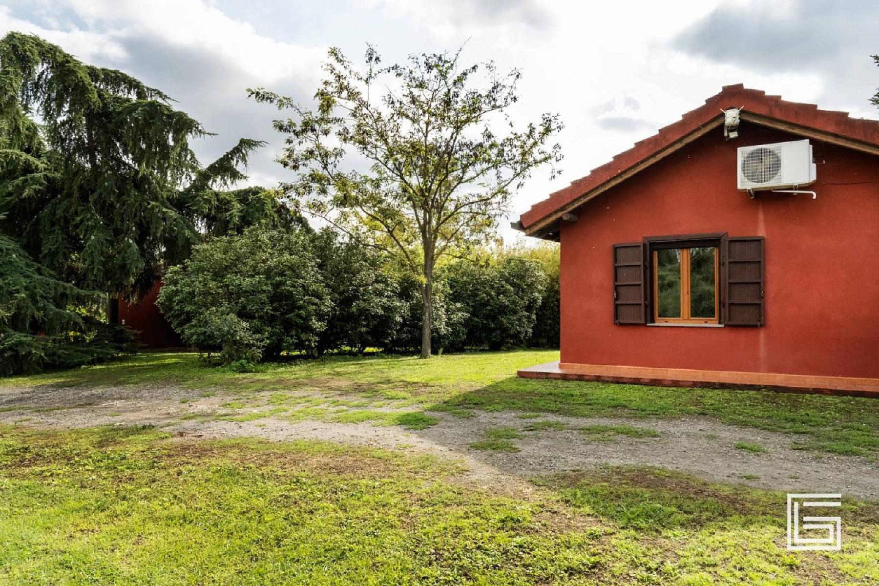 Giardino - Casale - Via Della Giustiniana, Roma 