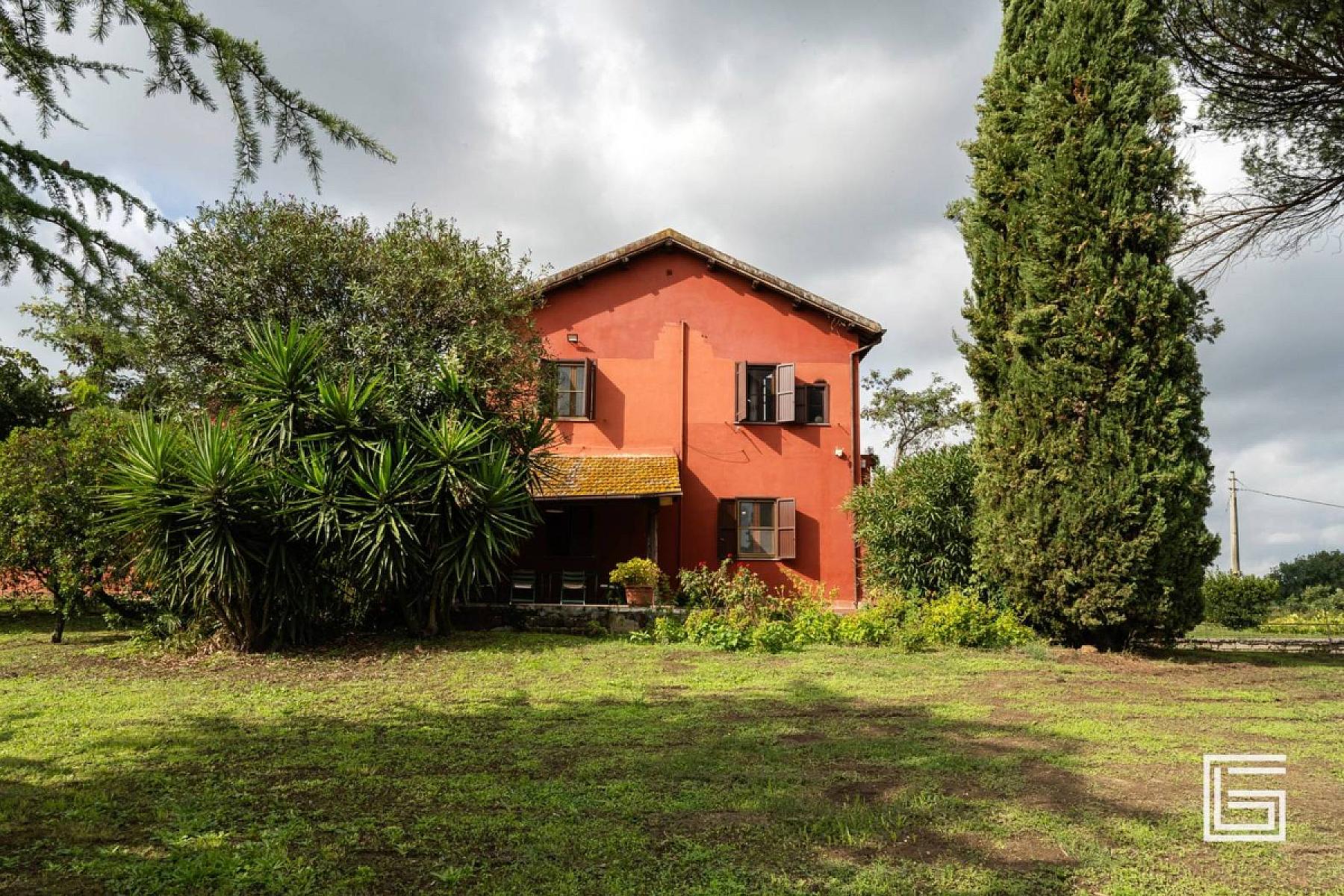 Giardino - Casale - Via Della Giustiniana, Roma 