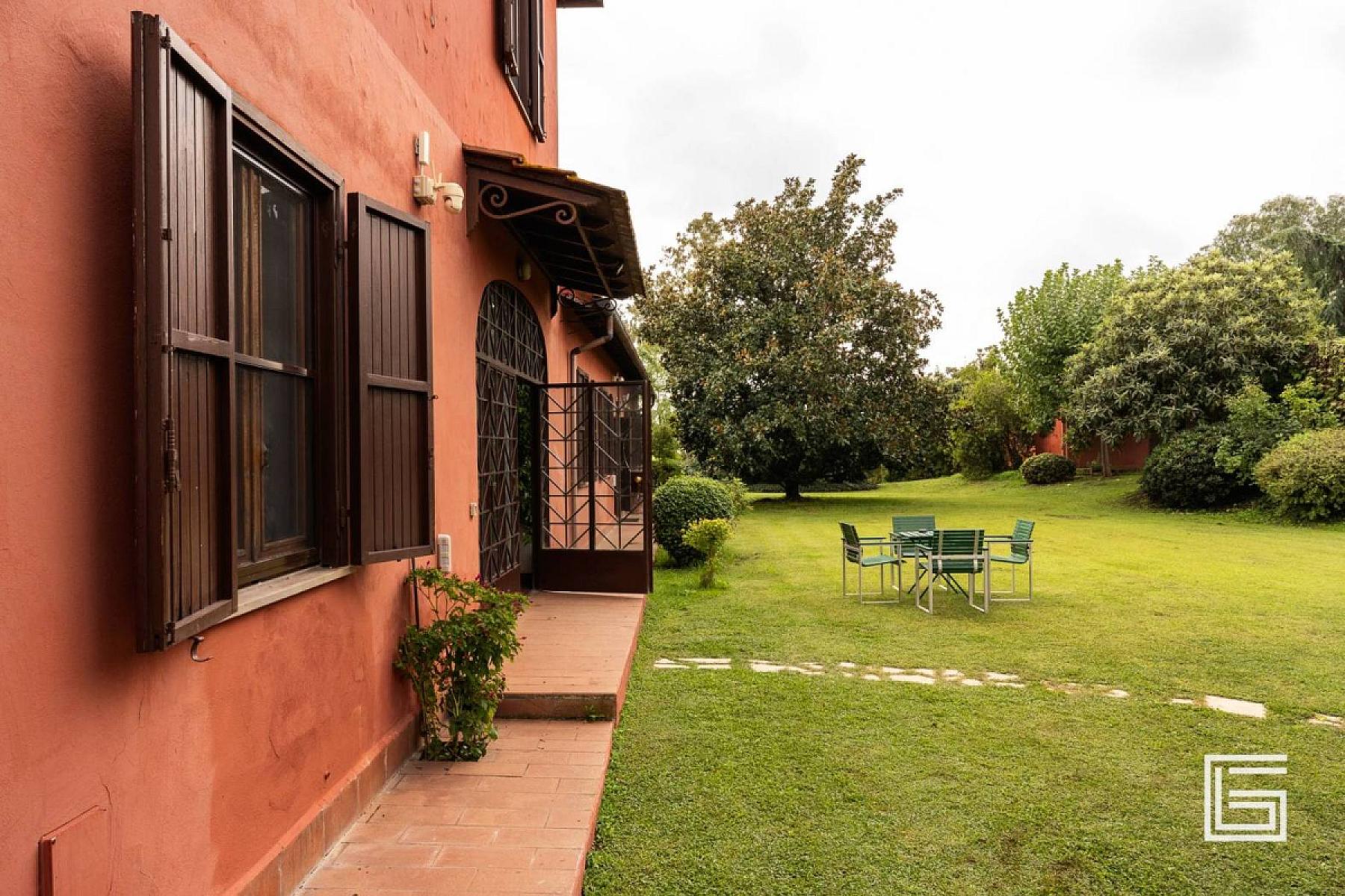 Giardino - Casale - Via Della Giustiniana, Roma 