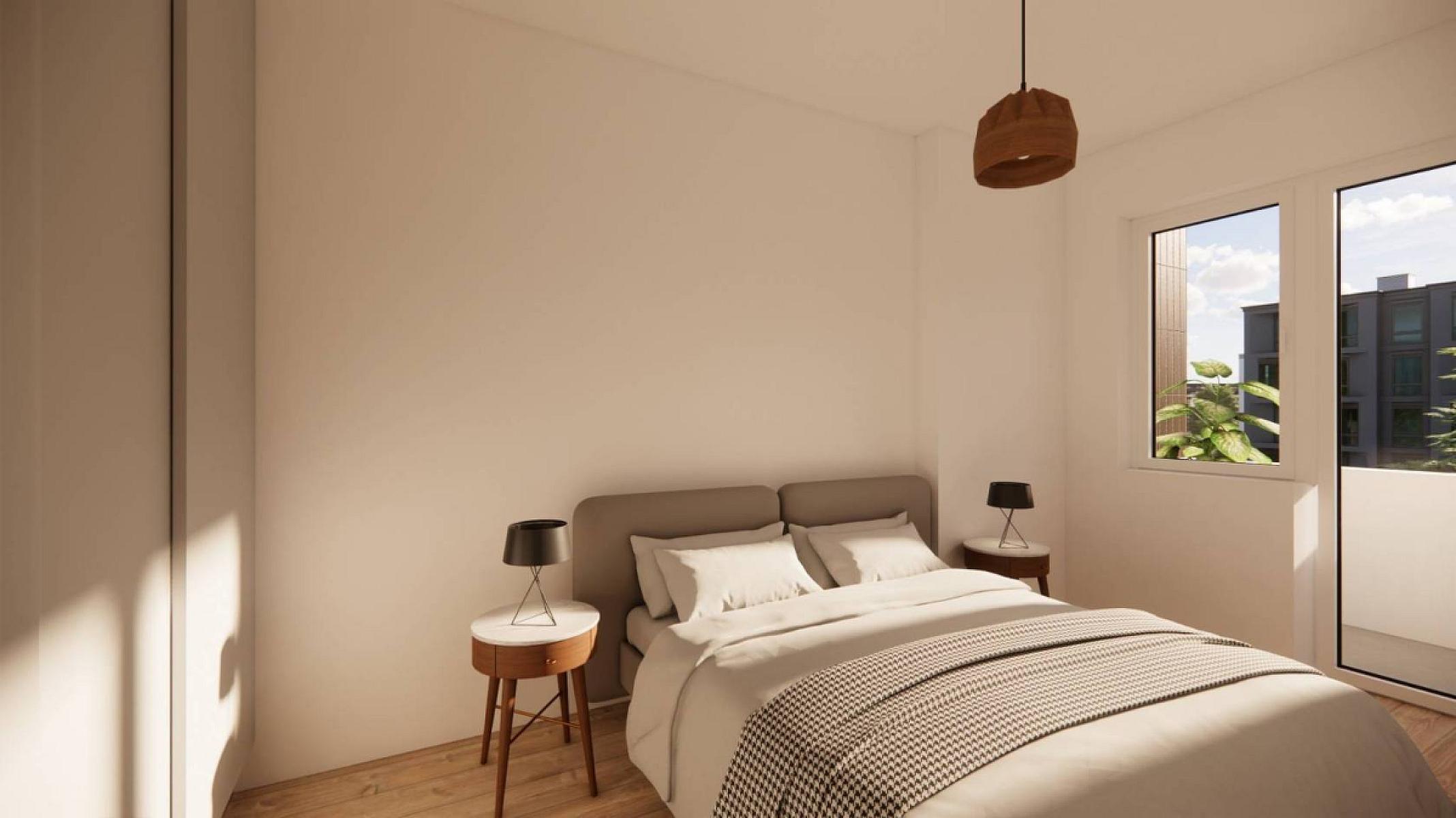 Camera da letto - Luminoso Bilocale Ristrutturato - Zona Valle Aurelia, Roma 