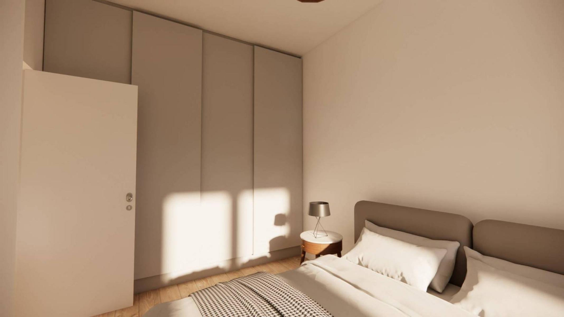 Camera da letto - Luminoso Bilocale Ristrutturato - Zona Valle Aurelia, Roma 