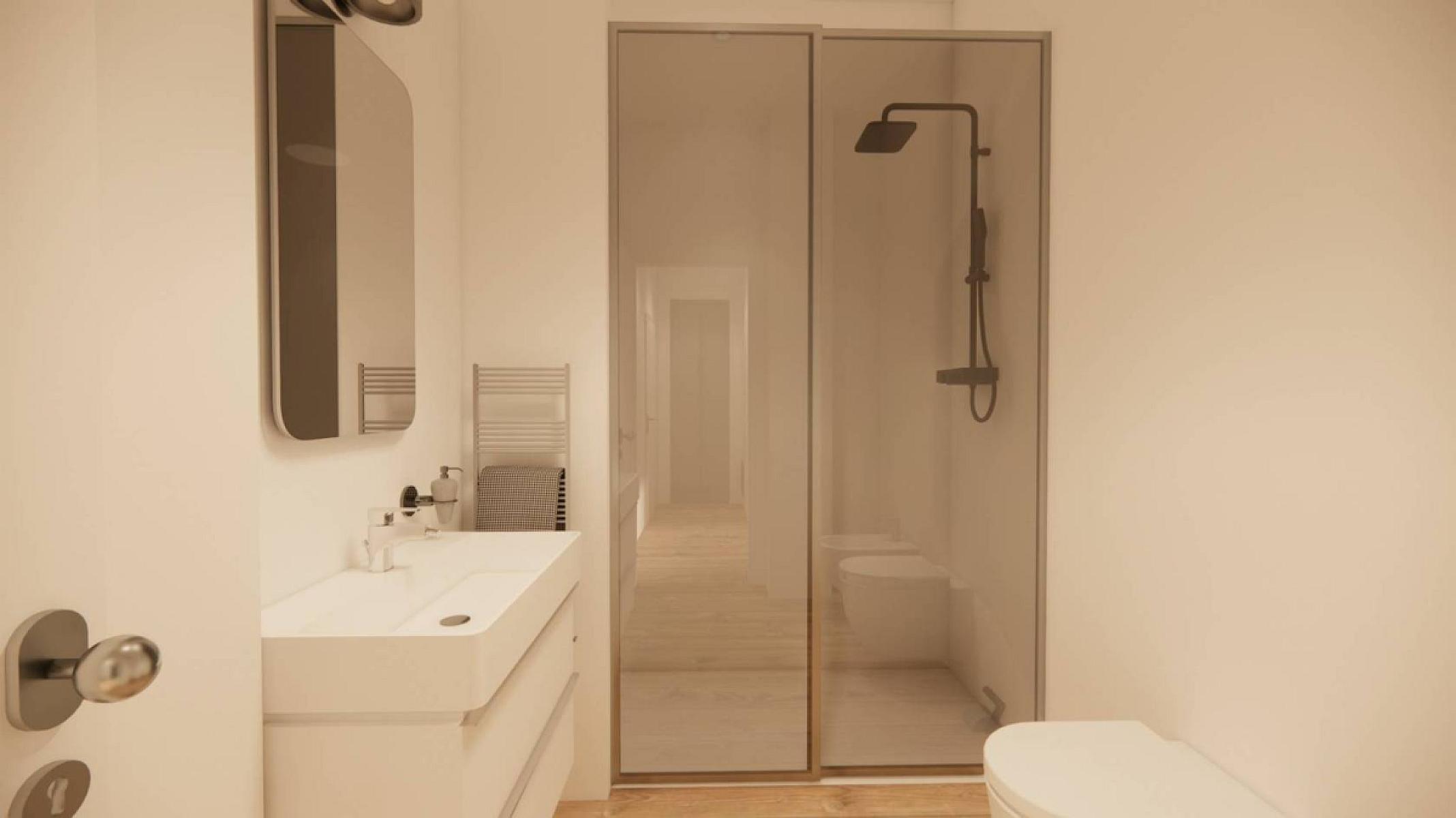 Bagno - Luminoso Bilocale Ristrutturato - Zona Valle Aurelia, Roma 