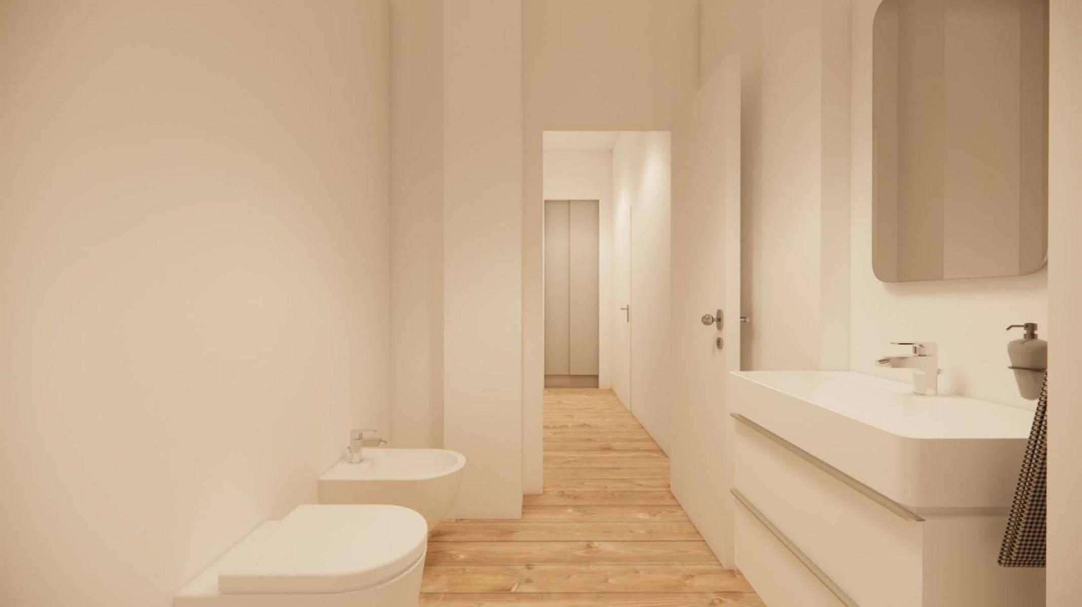 Bagno - Luminoso Bilocale Ristrutturato - Zona Valle Aurelia, Roma 