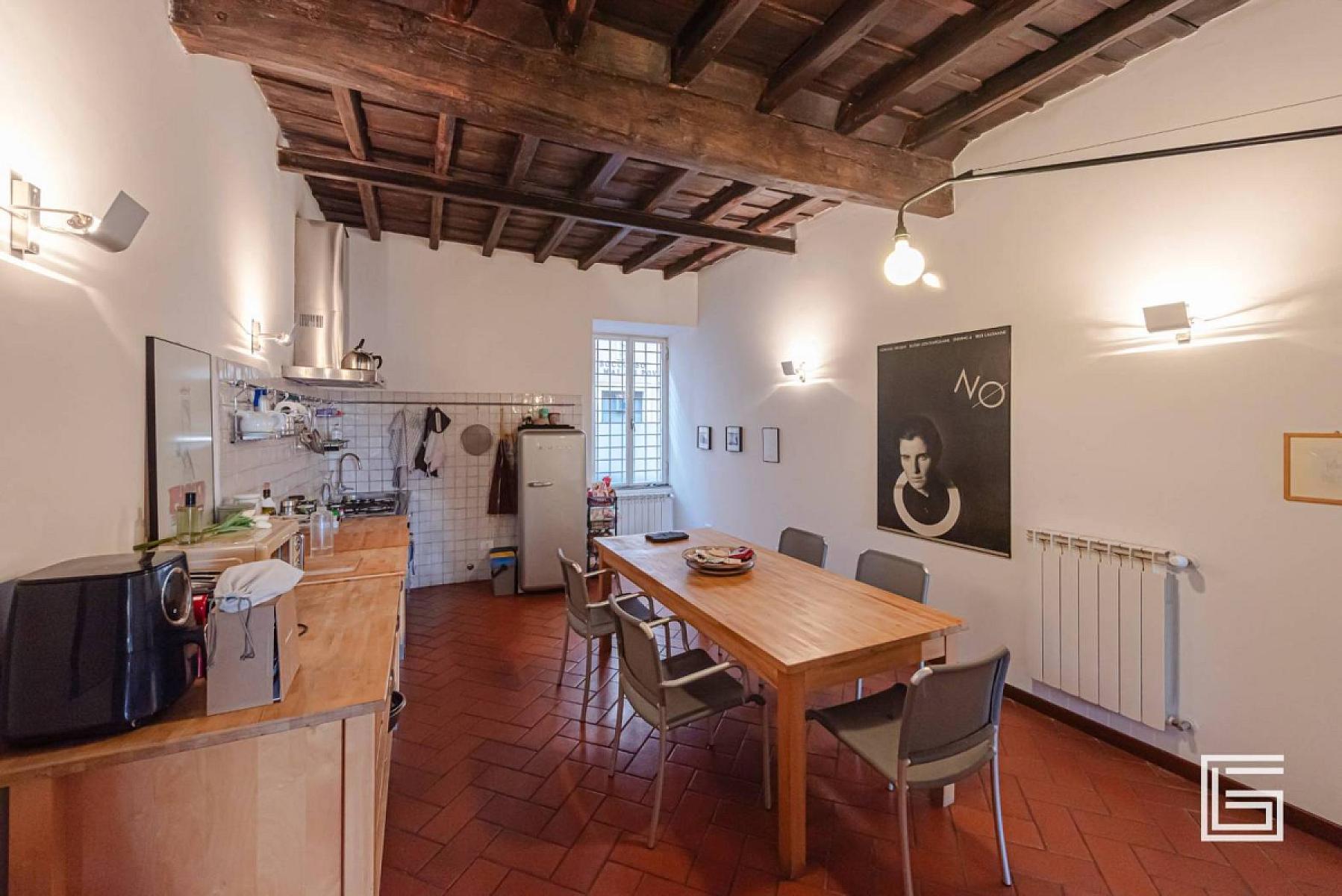 Cucina - Appartamento - Salita Di Sant' Onofrio, Roma Trastevere