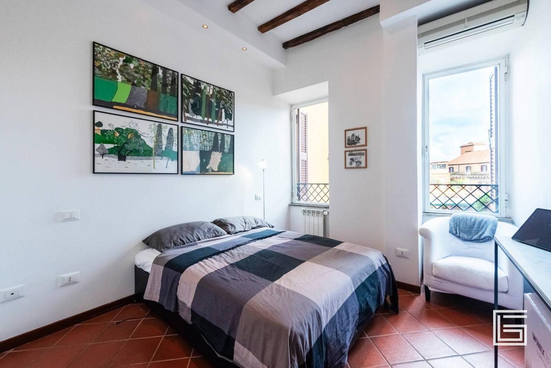 Camera da letto - Appartamento - Salita Di Sant' Onofrio, Roma Trastevere