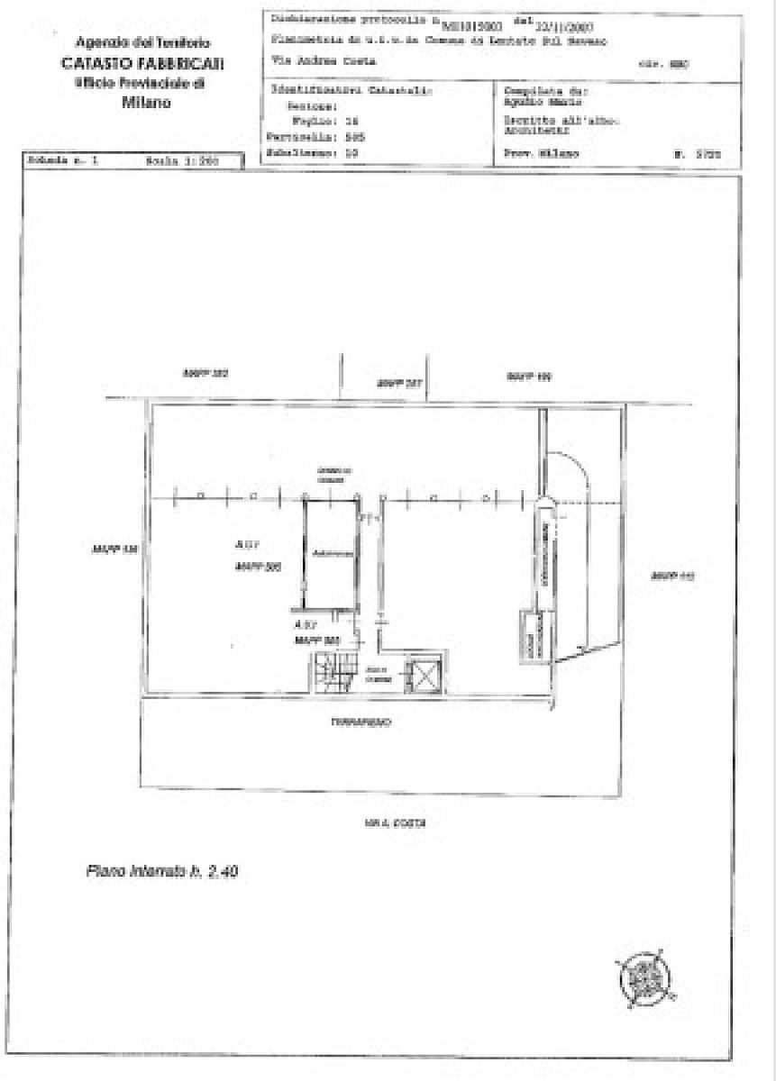  - Piso de dos habitaciones – Via Andrea Costa 6, Lentate sul Seveso