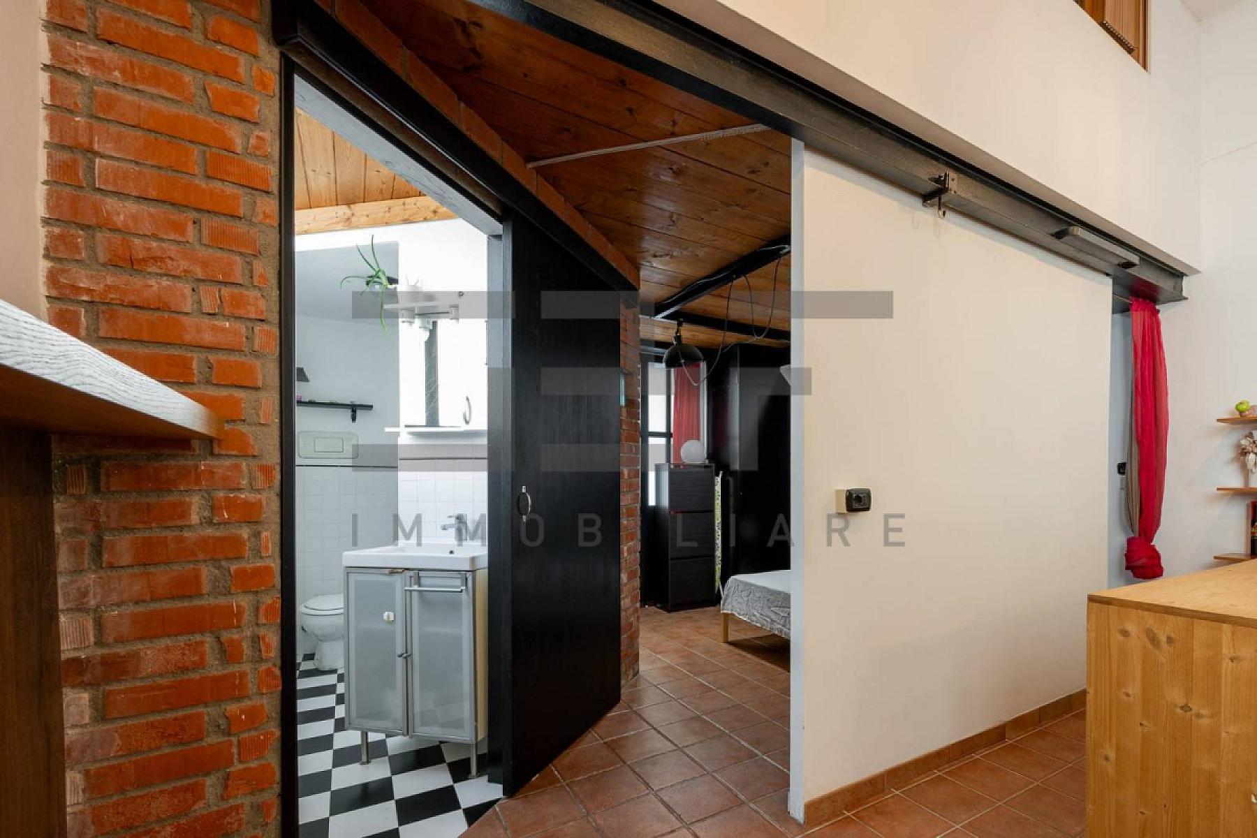 Corridoio - Loft Arredato - Via Zuretti 8 – Milano