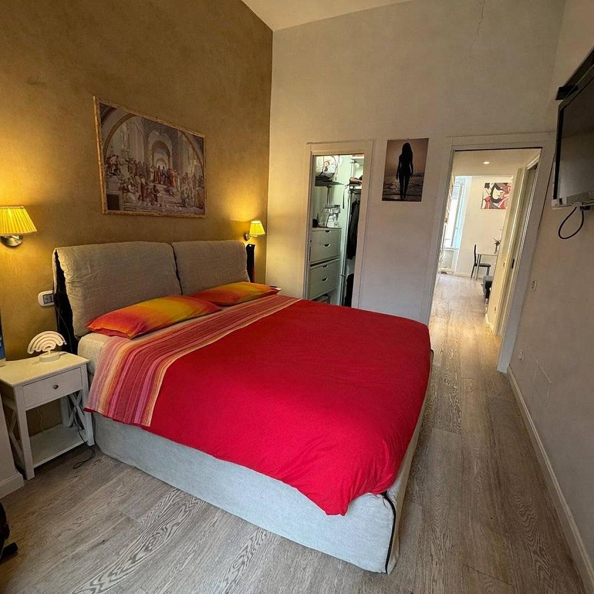 Camera da letto - Plurilocale Con Balconi - Via Leone Iv, Roma