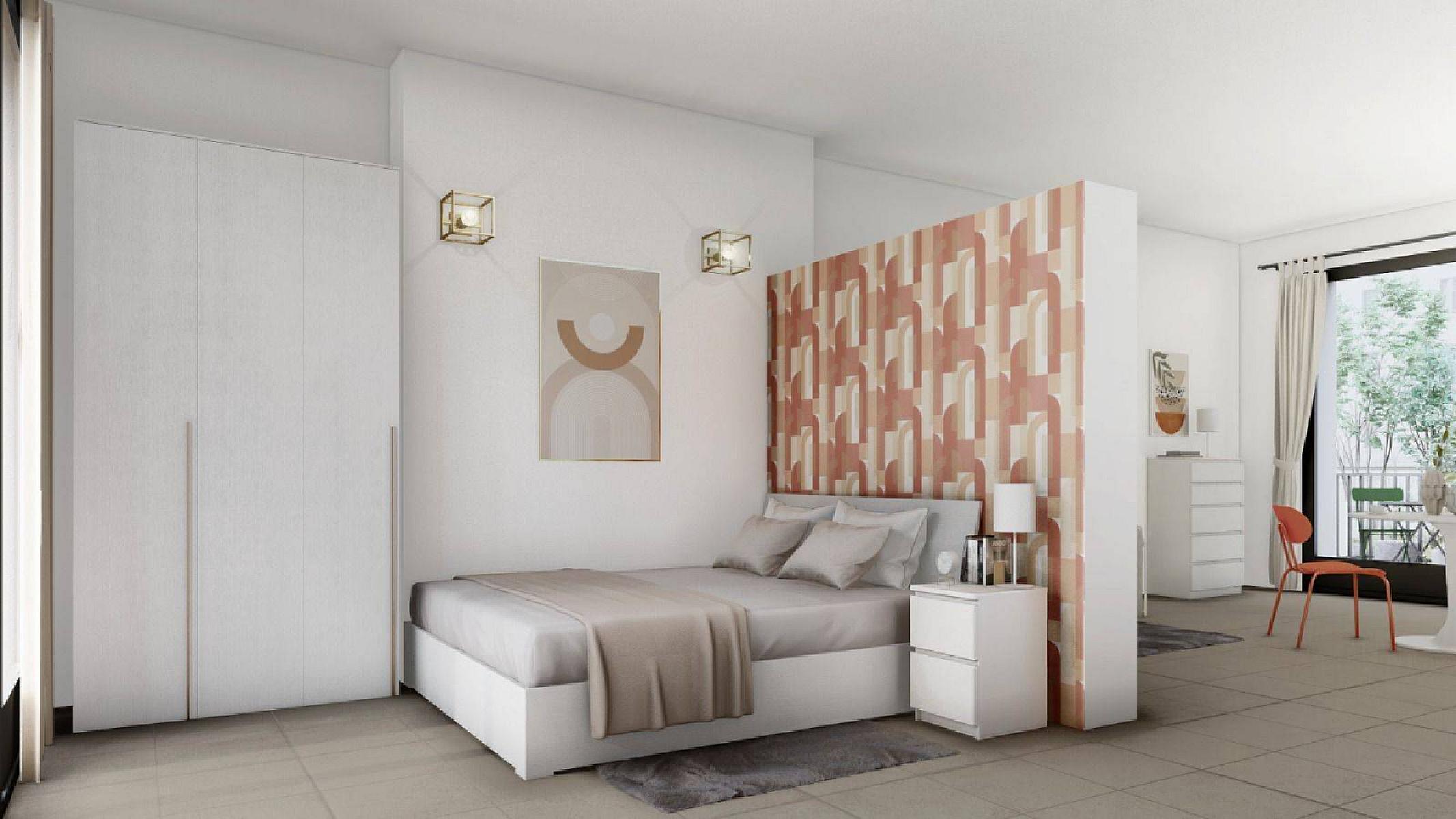 Camera da letto - Loft - Via Monti Sabini 26, Milano