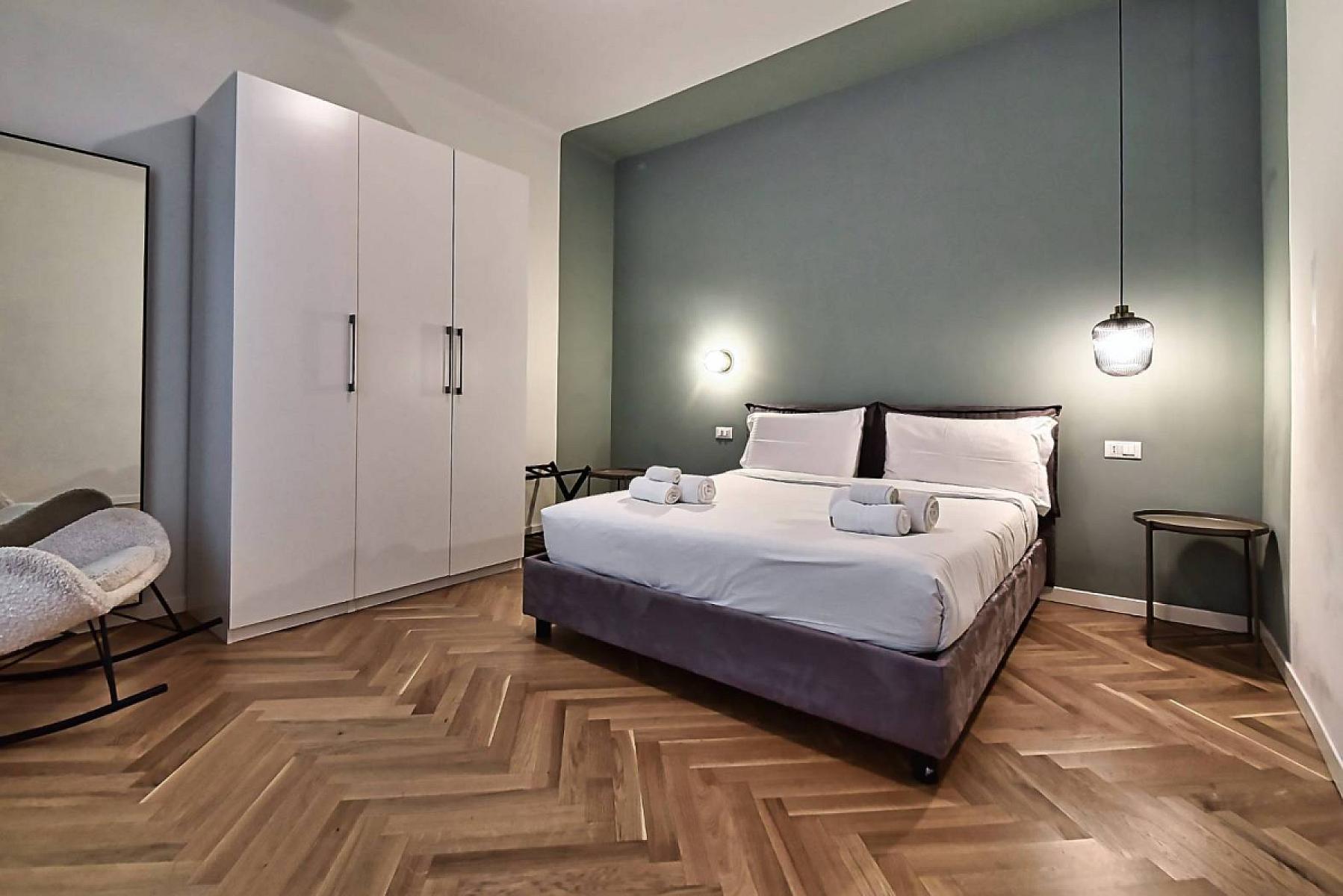 Camera da letto - Bilocale - Via Panfilo 24, Milano