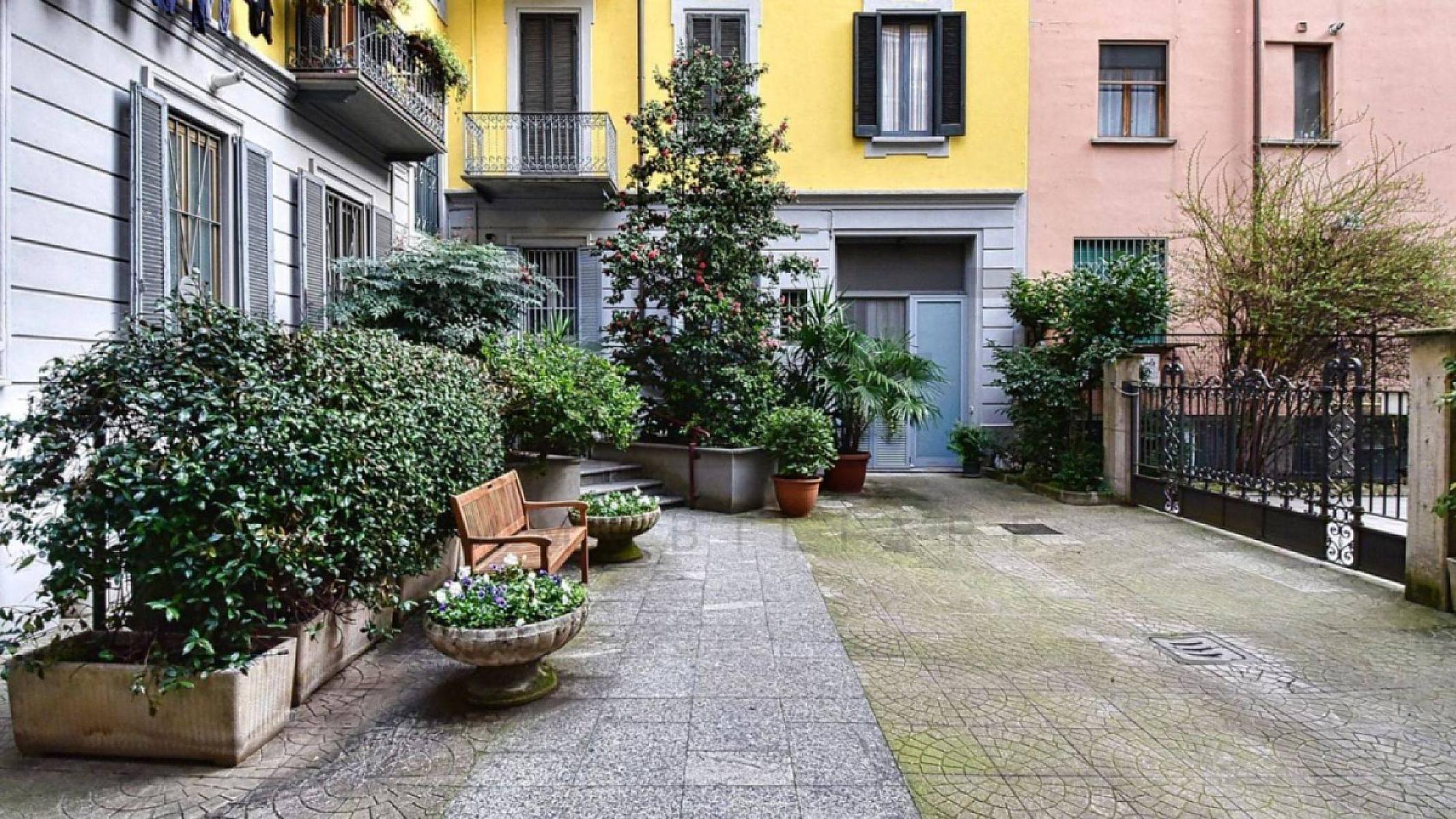 Cortile interno - Appartamento In Vendita A Milano, Fiera