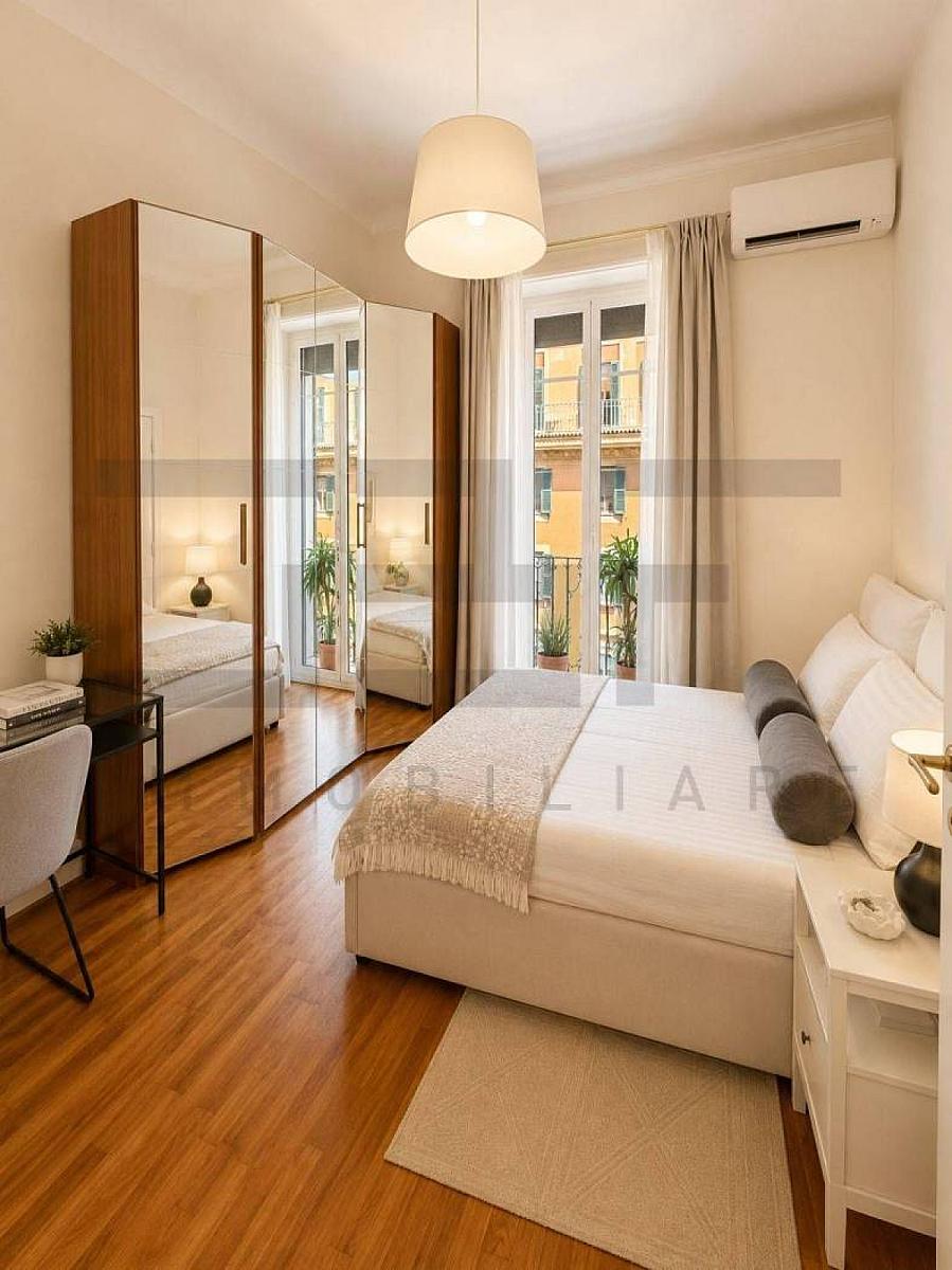 Camera da letto - Appartamento In Affitto A Roma, Prati