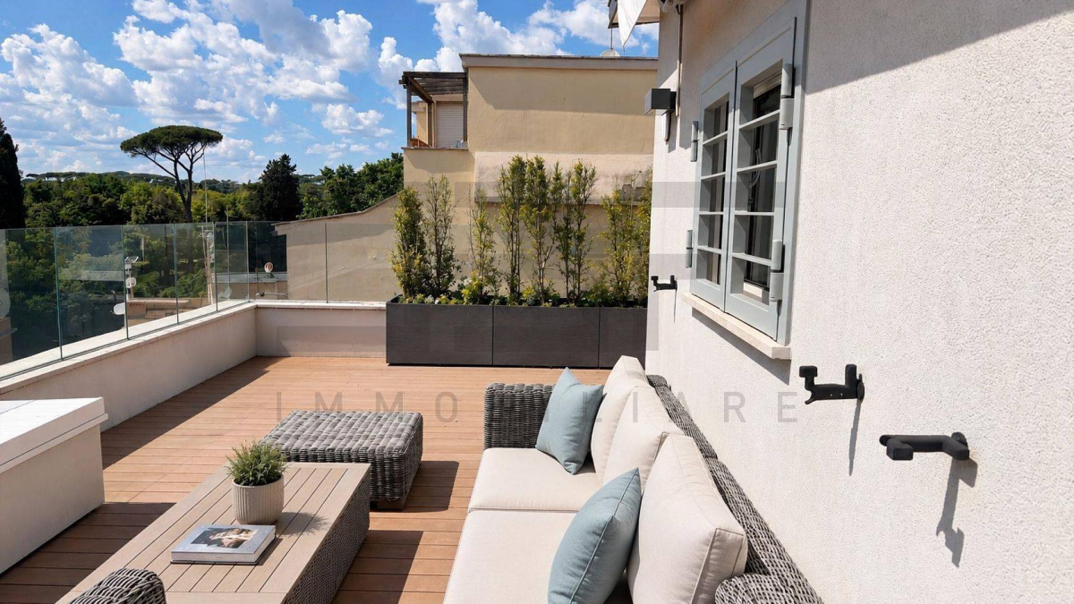Terrazzo - Attico E Superattico In Vendita A Roma, Monteverde