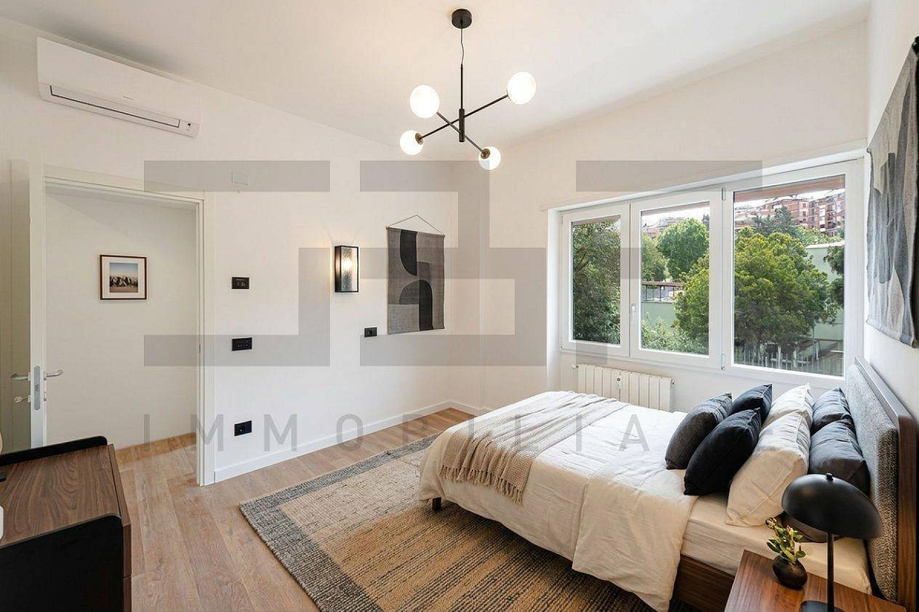Camera da letto - Appartamento In Vendita A Roma, Aurelio